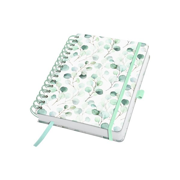 JOLIE Spiralbuch Eucalyptus Day A5 JN656 blanco 120 Blatt