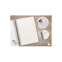 JOLIE Carnet Sprial A5 JN656 Eucalyptus Day blanco 240 p.