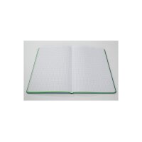 SIGEL Notizbuch Linescape A5 LS204 blau/kiwi kariert 176 S.