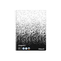 PELIKAN Spiralblock A4 400197021 kariert schwarz/weiss