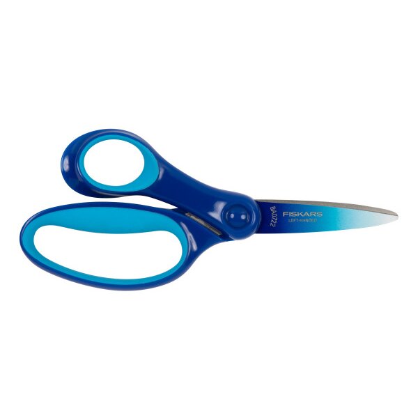 FISKARS Kinderschere Ombre 15cm 1067854 blau, Linksh&auml;nder