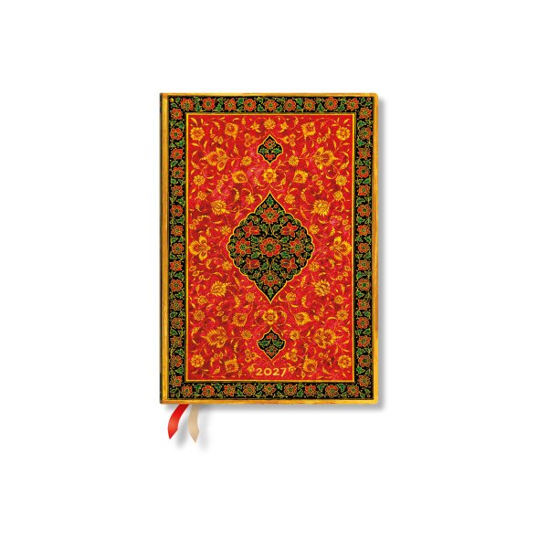 PAPERBLANKS Agenda Leila 2027 DD1769-2 1J/1P TAG Midi HC AL 13x18cm