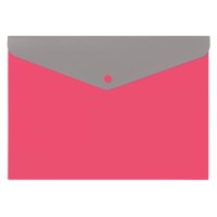 KOLMA Dokumententasche Doppia A5 08.158.20 pink/grau