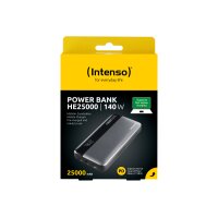 INTENSO Powerbank HE25000, 140W 7350060 25000mAh, grey-black