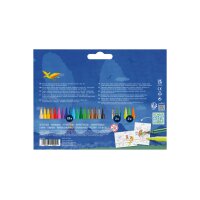 FABER-CASTELL Feutres Dino 554222 incl. Sticker 24 pièces