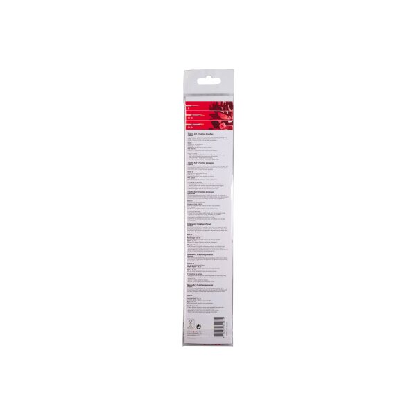 TALENS Set de pinceaux huile et acryl 9099235M ronds, plats, lin.chat 5 pcs.