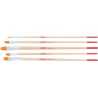 TALENS Öl- und Acrylpinselset 9099235M rund, flach,...