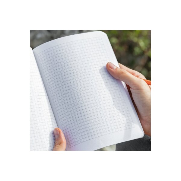 SIGEL Carnet Re-Up Tea A5 RU200 blanc, quadrill&eacute; 5mm 50 feuil.
