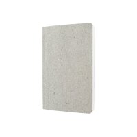 SIGEL Notizbuch Re-up Tea A5 RU200 kalkweiss kariert 100 S.