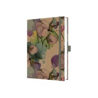 JOLIE Notizbuch A5 JN855 Pure Cottonflowers lin. 192 S.