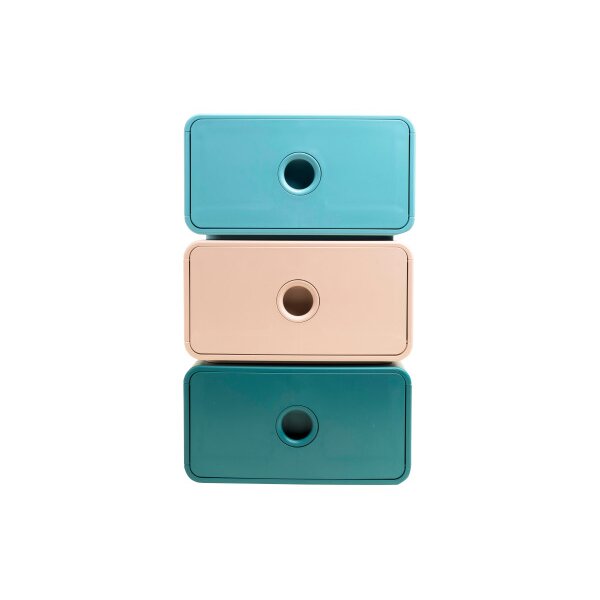 EXACOMPTA Schubladenbox SKANDI A5+ 315431D Tiny Box, 1 Schubl. rosa