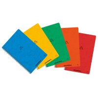 AURORA Spiralheft 12,5x19,5cm 1960KQ5 assortiert, kariert...