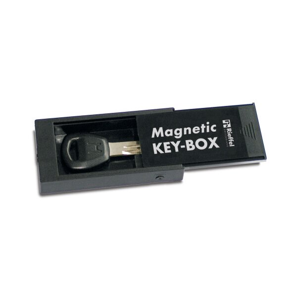 RIEFFEL SWITZERLAND Schlüsselbox 83x14x35mm A20999 schwarz, magnetisch