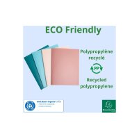 EXACOMPTA Sichtbuch Skandi A4 86270E assortiert 20...