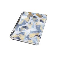 JOLIE Carnet Sprial A5 JN626 Ginkgo Harmony dot 120 p.