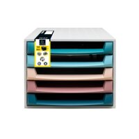 EXACOMPTA Schubladenbox SKANDI A4+ 221606D The Box, 5...