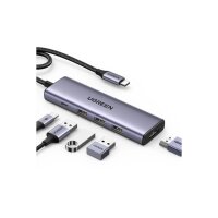 UGREEN USB-C Hub 5-in-1 15596 3x USB-A,1x USB-C,1x HDMI