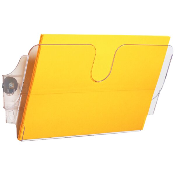 DURABLE Wand-Prospekthalter "FLEXIPLUS" magnetisch, A4 quer