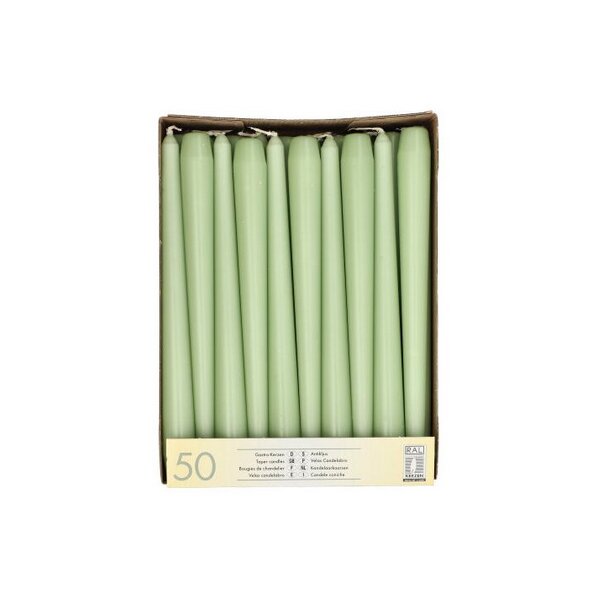 STARPAK Leuchterkerzen, 22 mm, fuchsia, 50er Pack