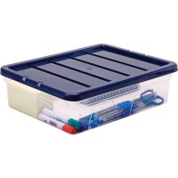 Fellowes Aufbewahrungsbox BANKERS BOX, 12 Liter, transparent