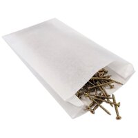 MAILmedia Sachet à soufflet, 200 x 70 x 360 mm, blanc