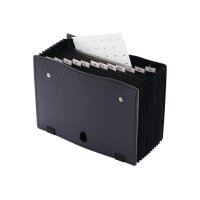 KOLMA Stehfächermappe Restless A4 11.030.06 schwarz