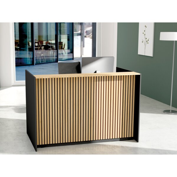 kerkmann Comptoir Marino up & down, petit, anthracite/chêne