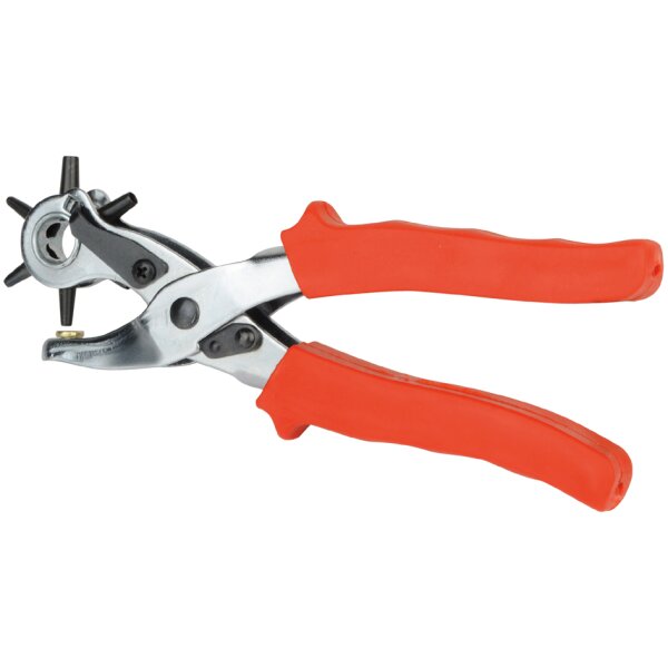 BR&Uuml;DER MANNESMANN Revolver-Lochzange, L&auml;nge: 220 mm
