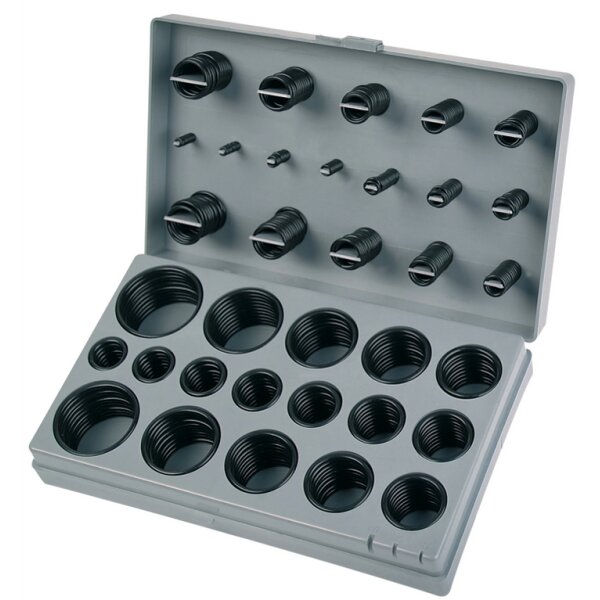 BRÜDER MANNESMANN O-Ring-Sortiment, 407-teilig, in Kassette