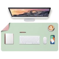 deflecto Sous-main, 800 x 400 mm, noir/rouge