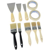 BRÜDER MANNESMANN Kit de peintre, 10 pièces