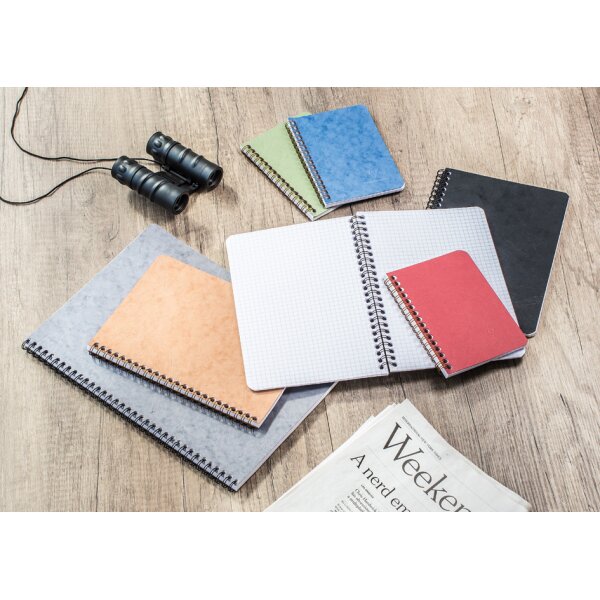 Clairefontaine Spiralbuch NOMADDICT, DIN A5, schwarz