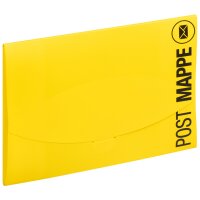 PAGNA Postmappe Wallet, DIN A4, PP, gelb