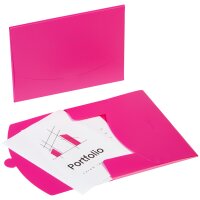 PAGNA Pochette à documents Wallet, A4, PP, rouge