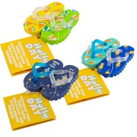 WEDO Gomme en plastique Flip Flop HOLLYDAY, assorti