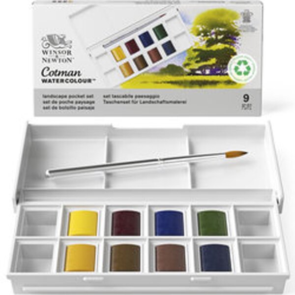 LEFRANC BOURGEOIS WINSOR &amp; NEWTON Cotman Pocket Set