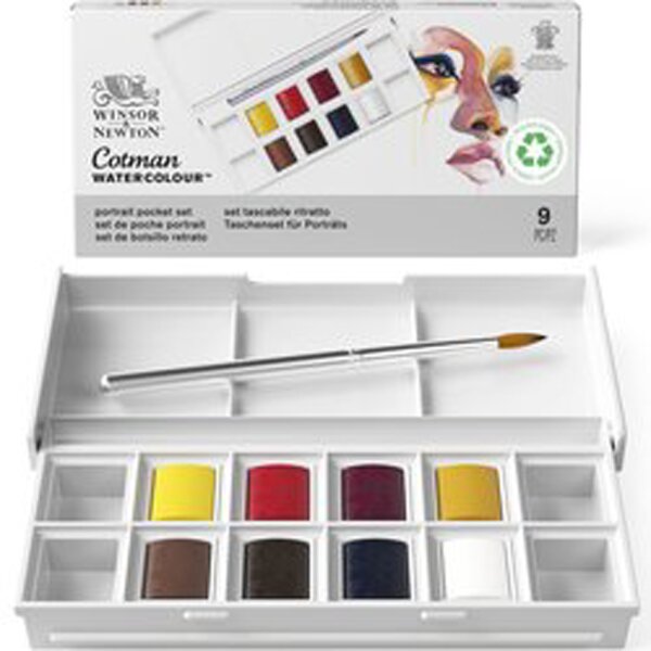 LEFRANC BOURGEOIS WINSOR & NEWTON Cotman Set de poche