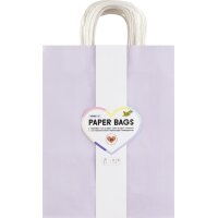 folia Sac en papier PASTEL, taille: L, assorti