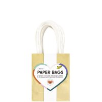 folia Sac en papier IRISÉ SCINTILLANT, taille: S