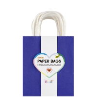 folia Sac en papier BASIC, taille: M, assorti