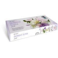 URSUS DIY Set Krepppapier Blumen 27030002F lila