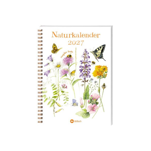 NEUTRAL Bastin Naturagenda 2027 9783784358253 1S/2P AL 16x23cm