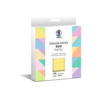 URSUS Faltblätter Duo 15x15cm 22885599F pastell 100...