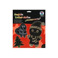 URSUS Magische Kratzel-Motive 24540004F Weihnachten