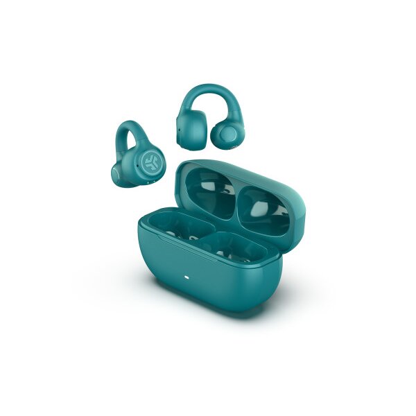JLAB Flex Open Air Clip Earbuds IEUEBFLEXRTEL124 True Wireless, Teal