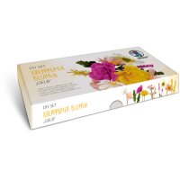 URSUS DIY Set Krepppapier Blumen 27030001F gelb