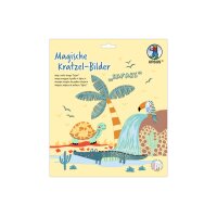 URSUS Images magiques à gratter 24560002F Safari,...