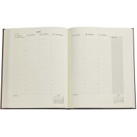 PAPERBLANKS Agenda Inkblot Schlicht 2026 FD0701-3 1S/2P...