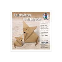 URSUS Faltblätter 15x15cm 3425500 Kraftpapier 100 Blatt