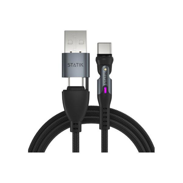 STATIK Statik 360 Pro Cable PUP-0521-3FT 2.0 USB-C Only, 1m 100W